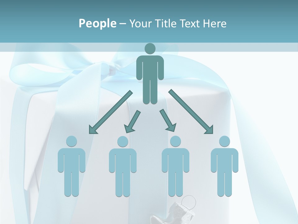 Box Paper Christmas PowerPoint Template