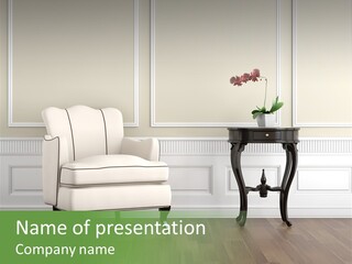 Orchid Apartment Vibrant PowerPoint Template