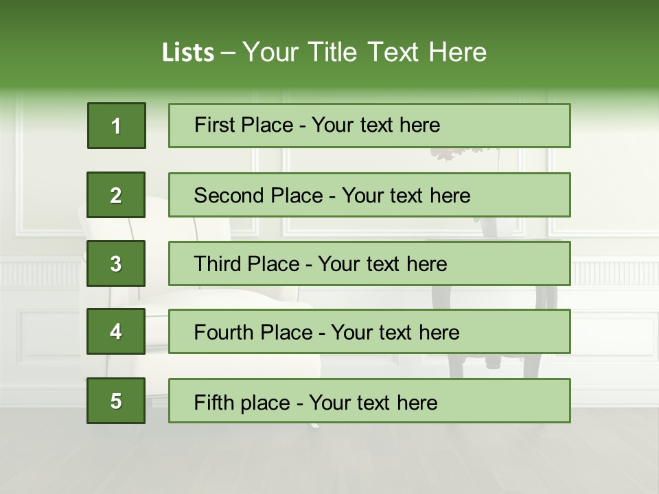Orchid Apartment Vibrant PowerPoint Template