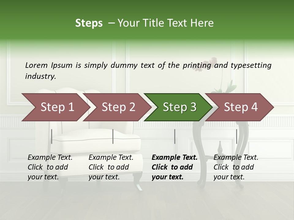 Orchid Apartment Vibrant PowerPoint Template