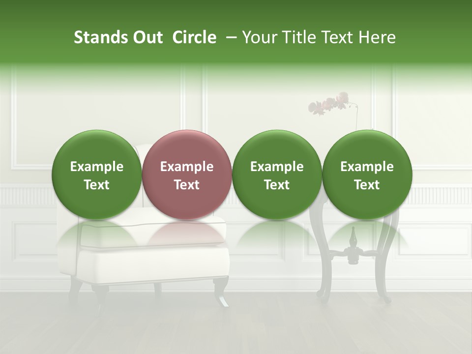 Orchid Apartment Vibrant PowerPoint Template