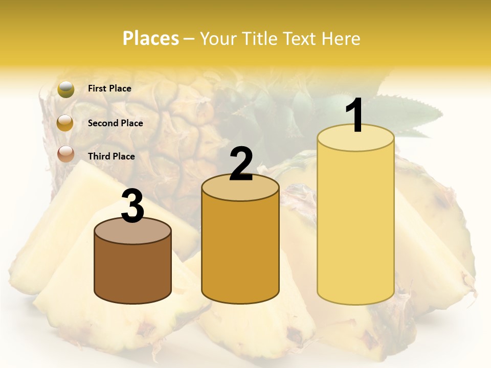 Healthy Isolated Cut PowerPoint Template