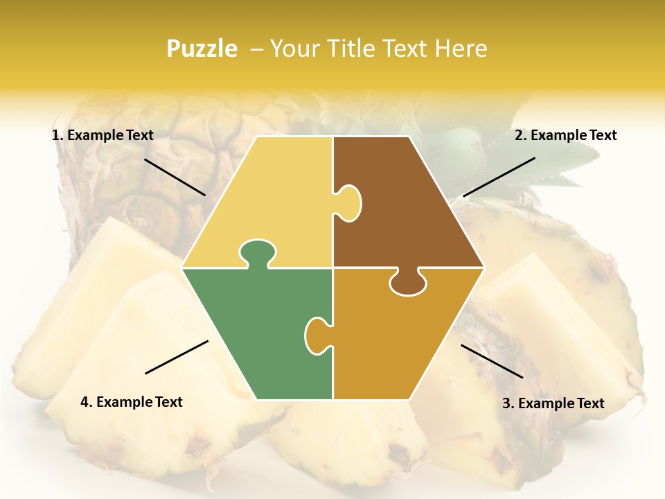 Healthy Isolated Cut PowerPoint Template