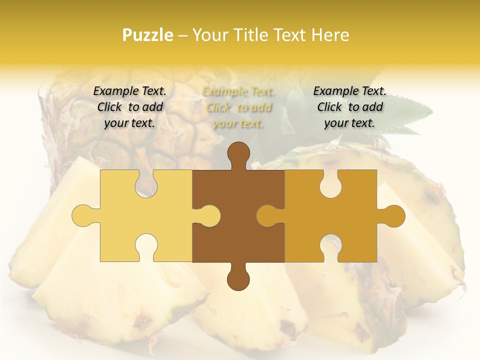 Healthy Isolated Cut PowerPoint Template