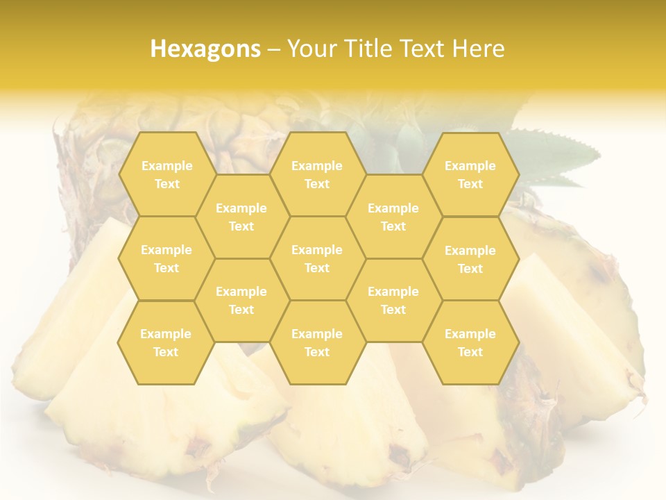 Healthy Isolated Cut PowerPoint Template