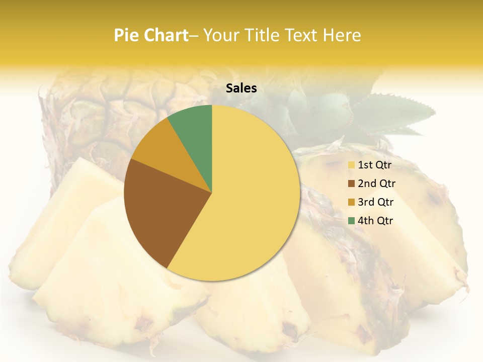 Healthy Isolated Cut PowerPoint Template