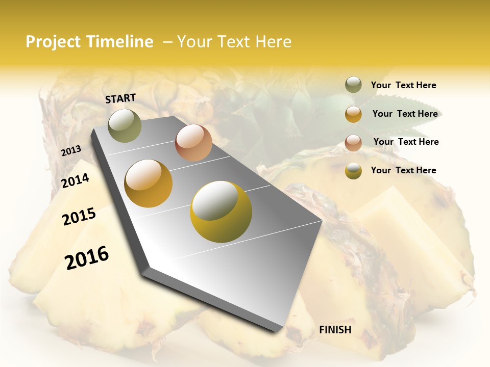 Healthy Isolated Cut PowerPoint Template