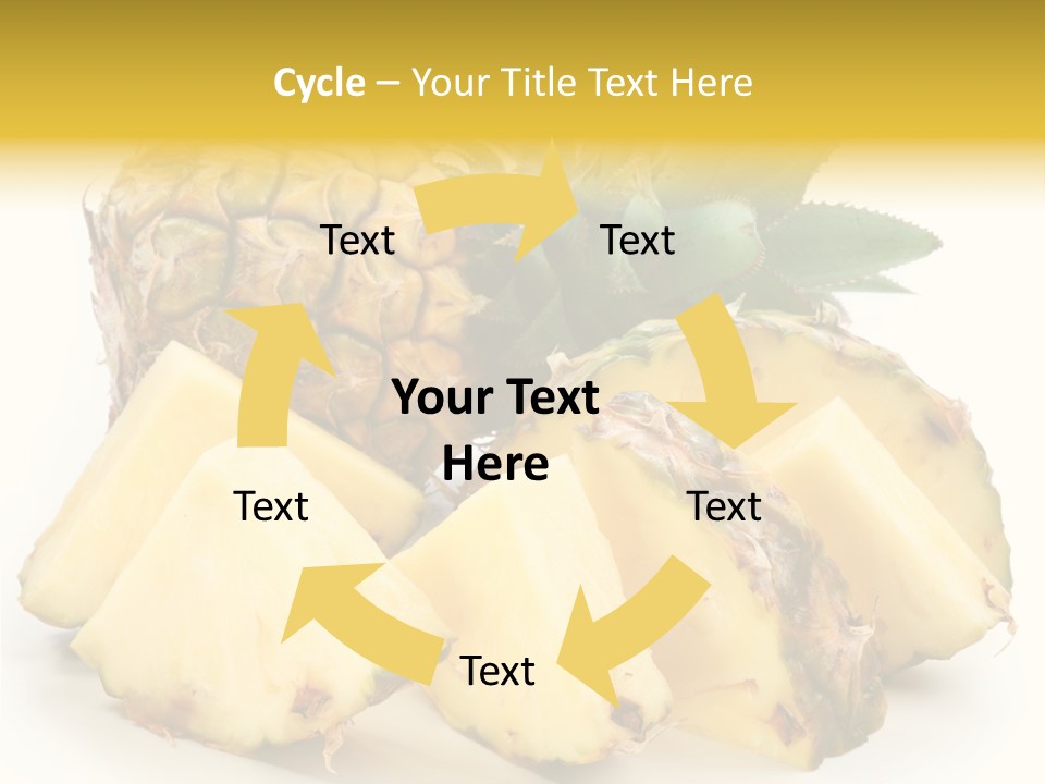Healthy Isolated Cut PowerPoint Template