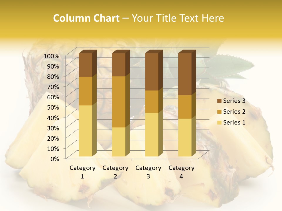 Healthy Isolated Cut PowerPoint Template