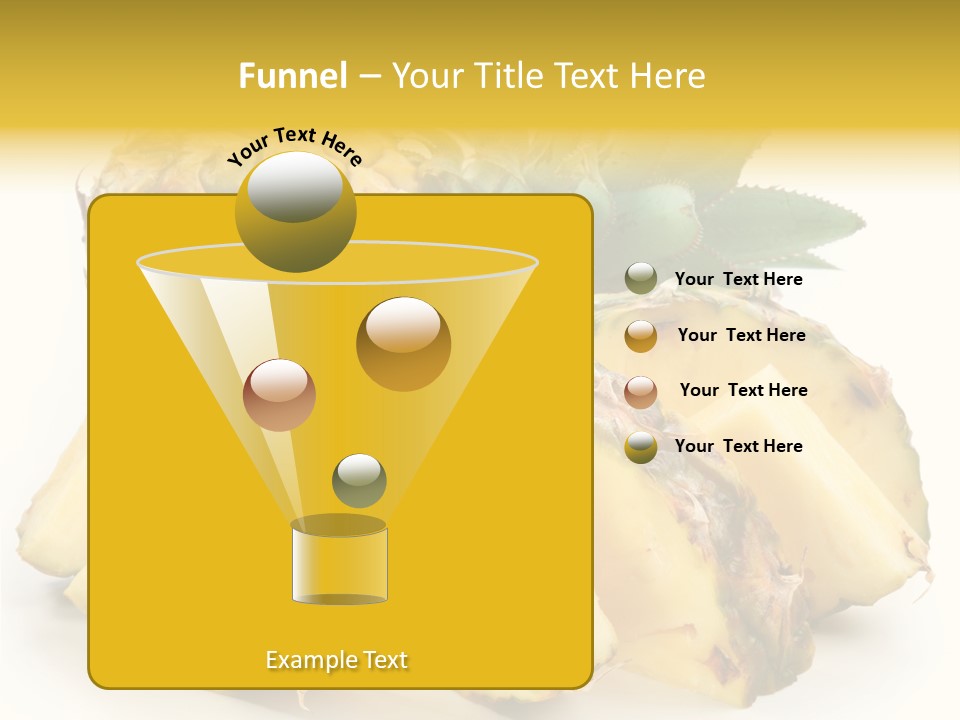 Healthy Isolated Cut PowerPoint Template