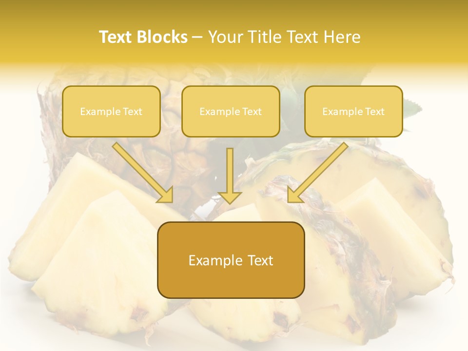 Healthy Isolated Cut PowerPoint Template