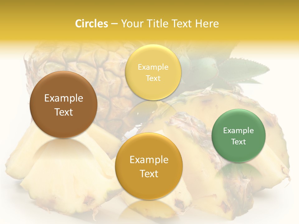 Healthy Isolated Cut PowerPoint Template