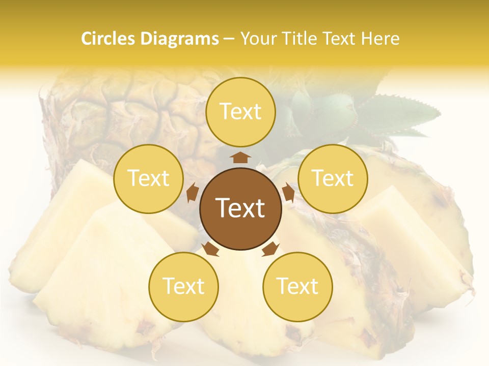 Healthy Isolated Cut PowerPoint Template