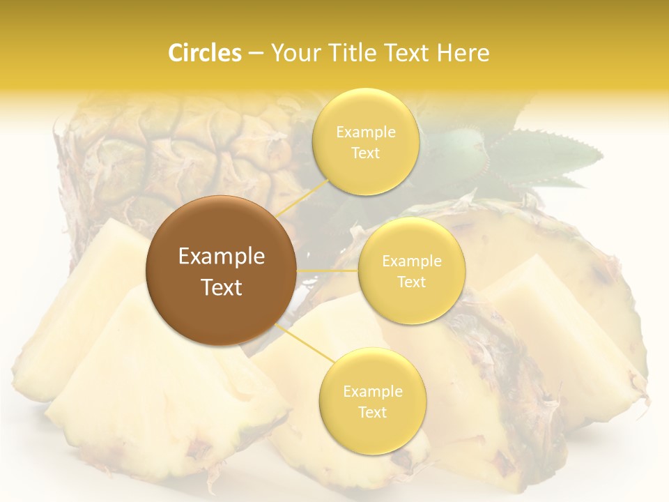 Healthy Isolated Cut PowerPoint Template