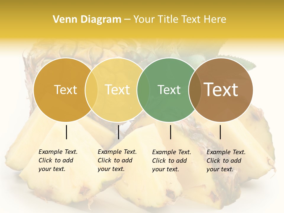 Healthy Isolated Cut PowerPoint Template