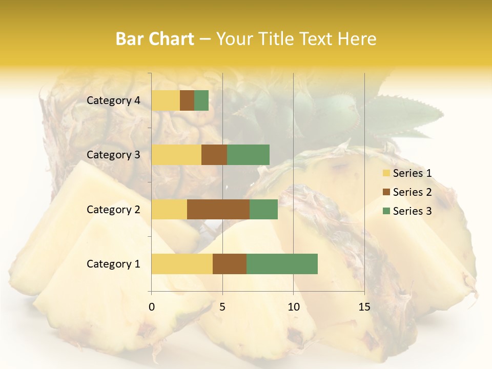Healthy Isolated Cut PowerPoint Template