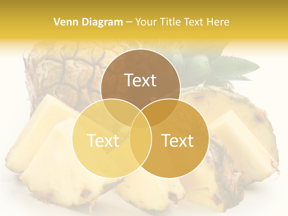 Healthy Isolated Cut PowerPoint Template