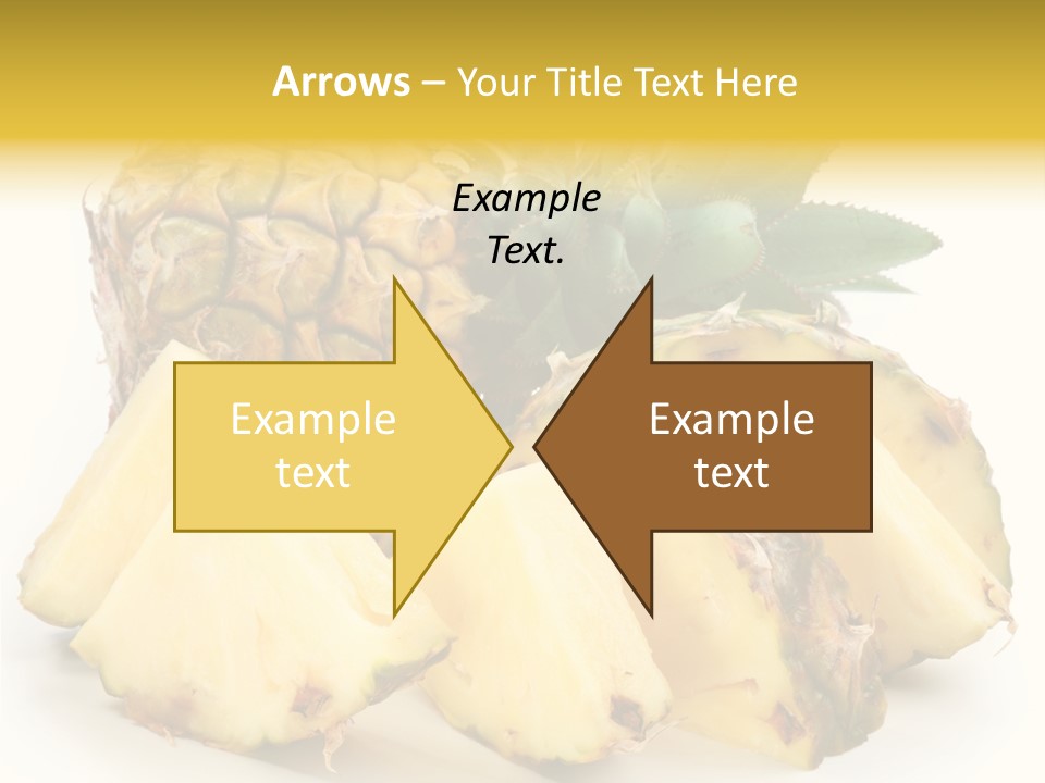 Healthy Isolated Cut PowerPoint Template