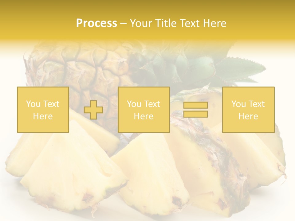 Healthy Isolated Cut PowerPoint Template