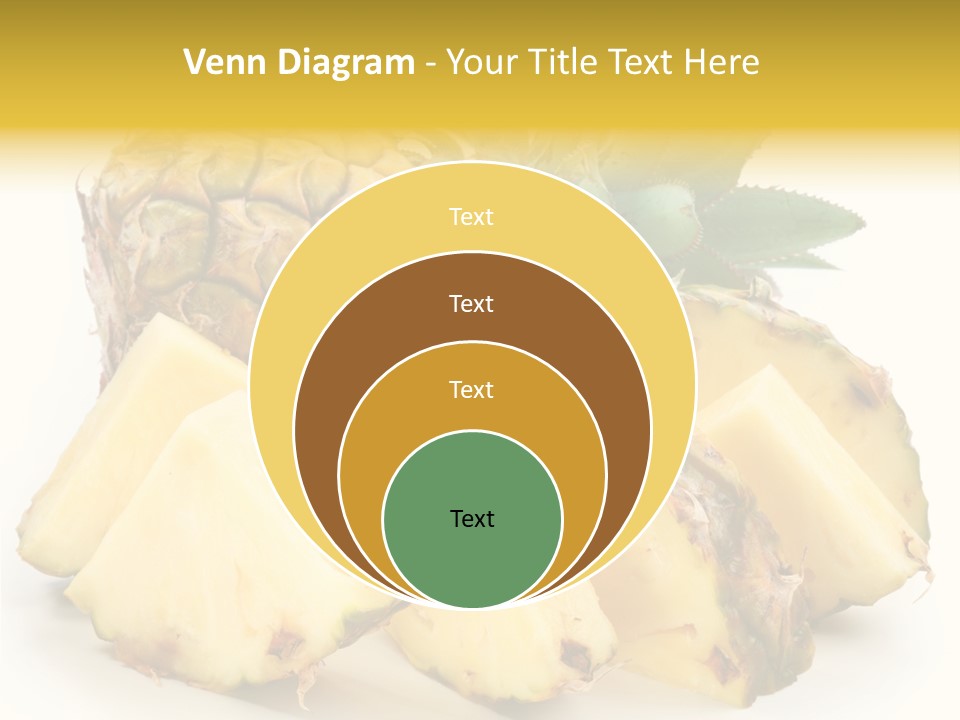 Healthy Isolated Cut PowerPoint Template