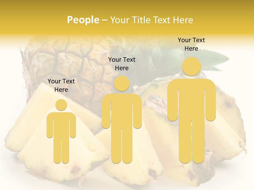 Healthy Isolated Cut PowerPoint Template