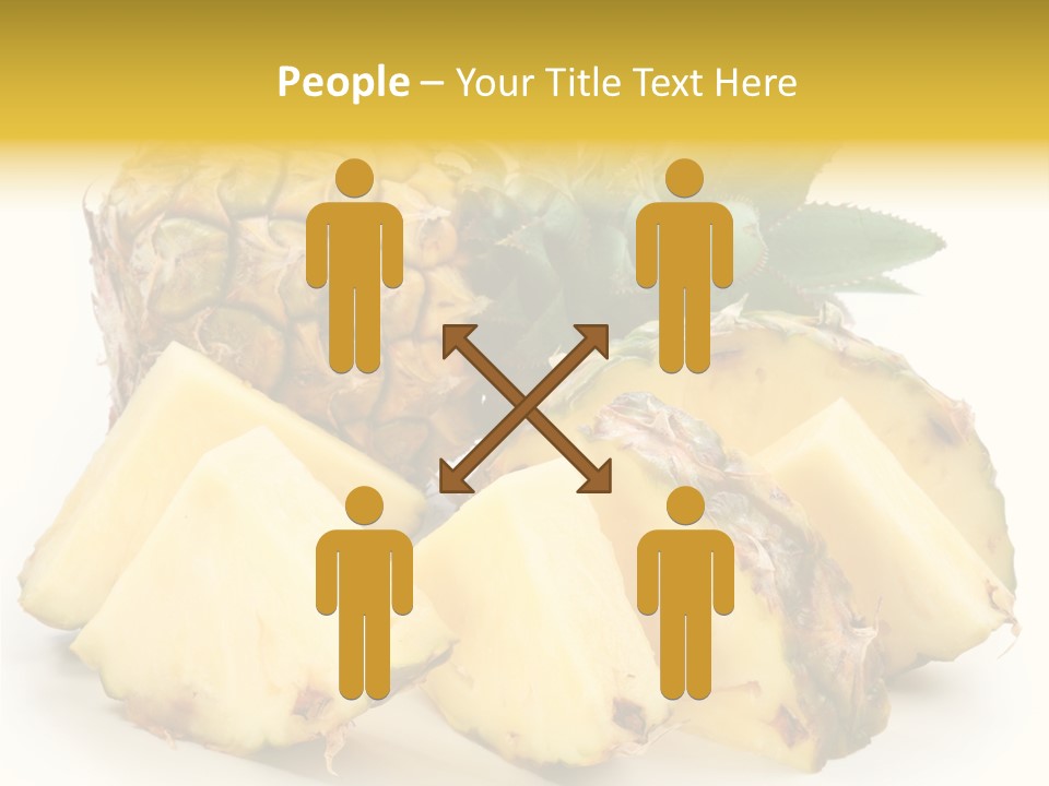 Healthy Isolated Cut PowerPoint Template