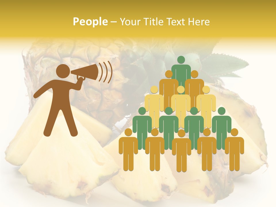 Healthy Isolated Cut PowerPoint Template