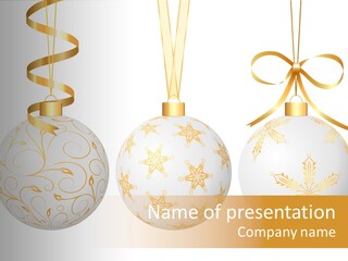 Abstract Festive Isolated PowerPoint Template