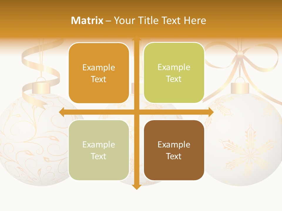 Abstract Festive Isolated PowerPoint Template