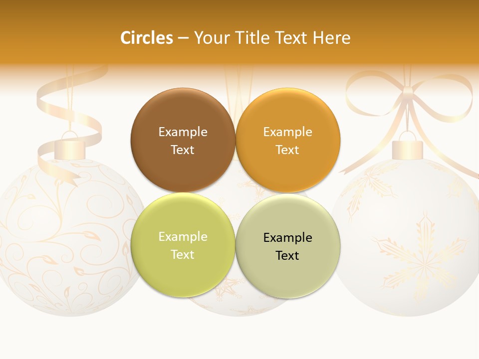 Abstract Festive Isolated PowerPoint Template