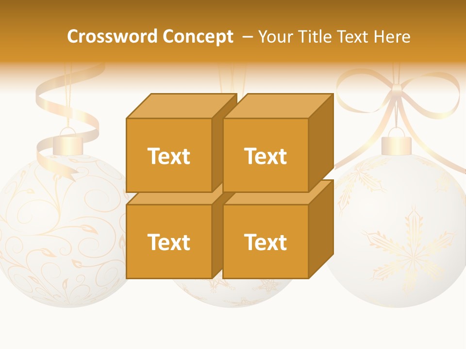 Abstract Festive Isolated PowerPoint Template