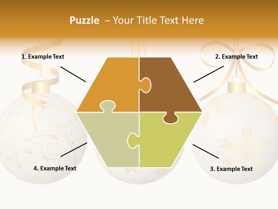 Abstract Festive Isolated PowerPoint Template