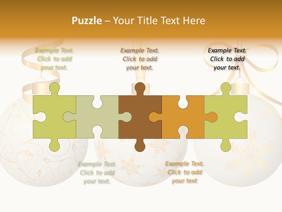 Abstract Festive Isolated PowerPoint Template