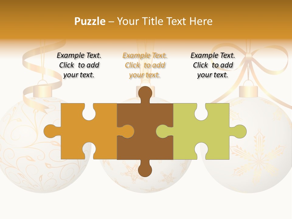 Abstract Festive Isolated PowerPoint Template