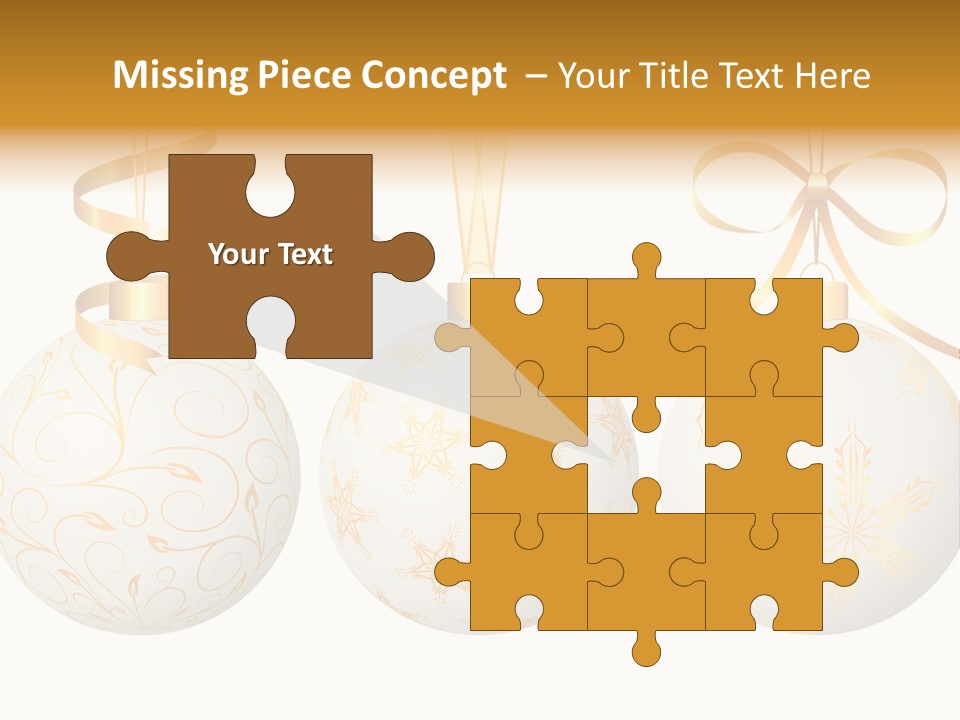 Abstract Festive Isolated PowerPoint Template