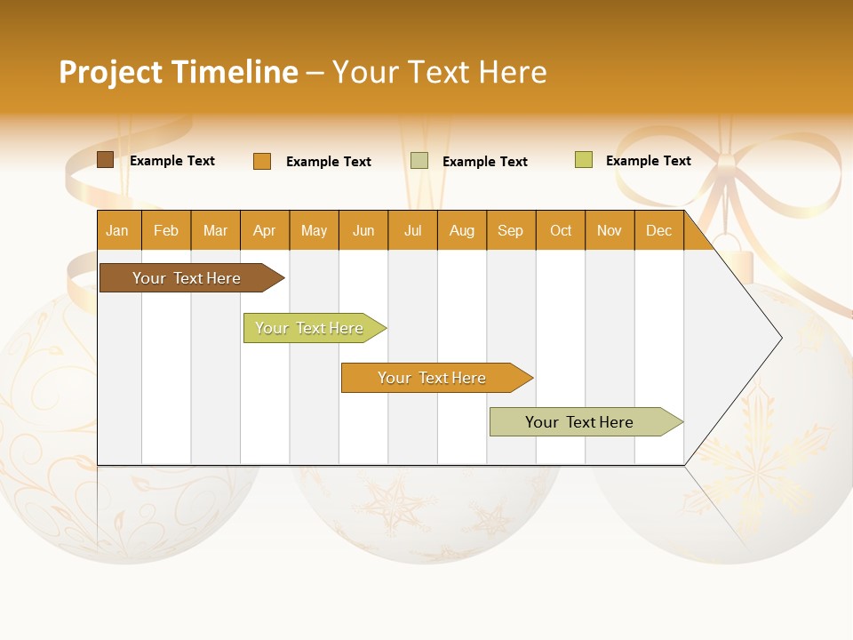 Abstract Festive Isolated PowerPoint Template