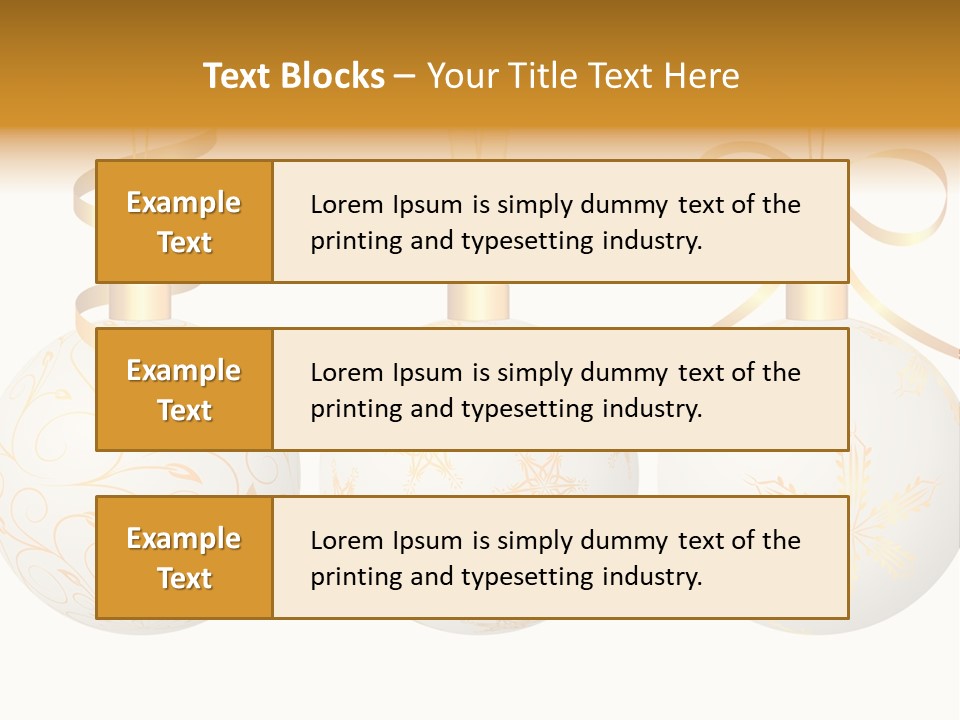 Abstract Festive Isolated PowerPoint Template