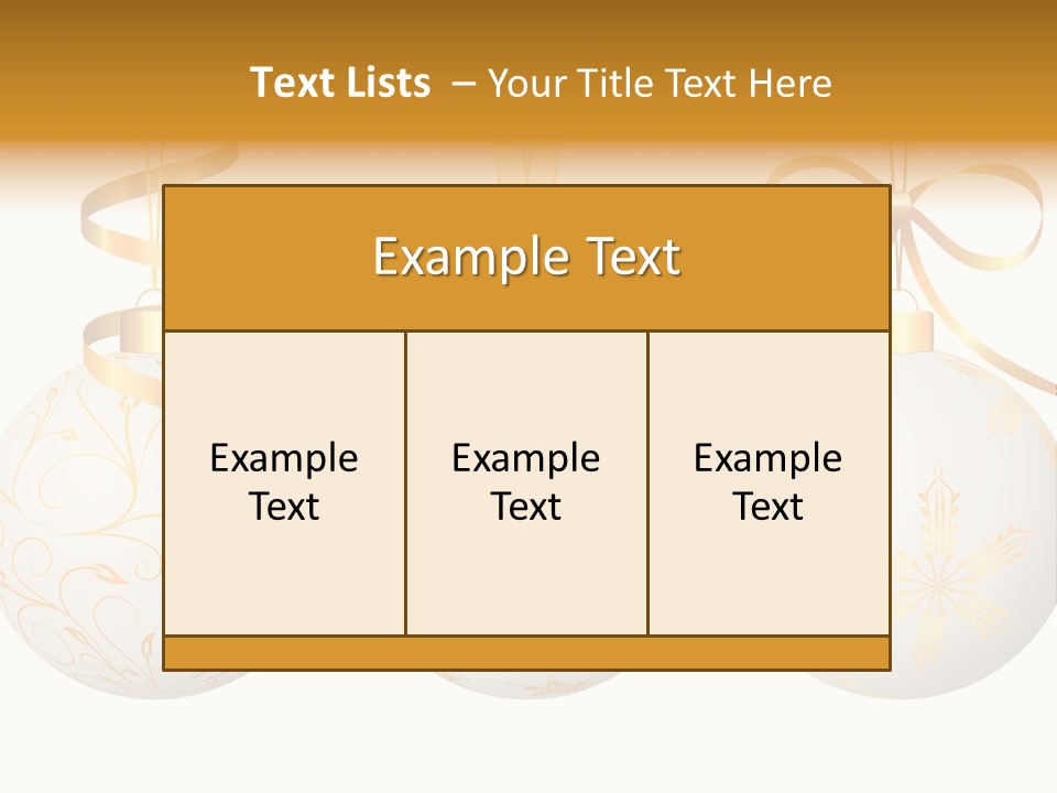 Abstract Festive Isolated PowerPoint Template