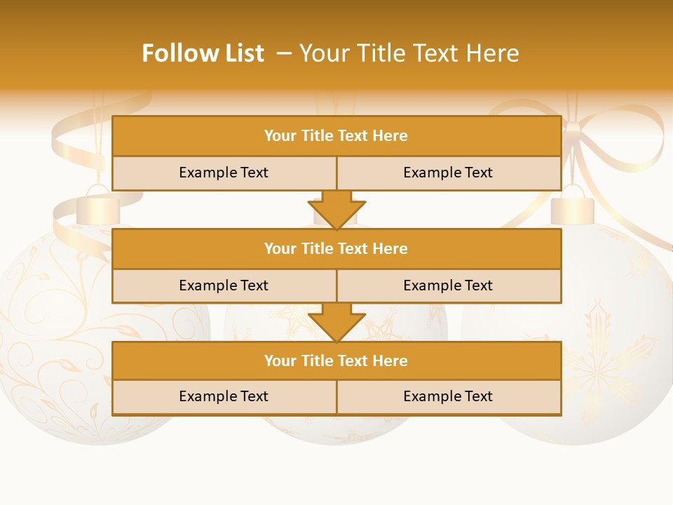 Abstract Festive Isolated PowerPoint Template