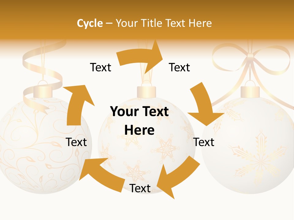 Abstract Festive Isolated PowerPoint Template