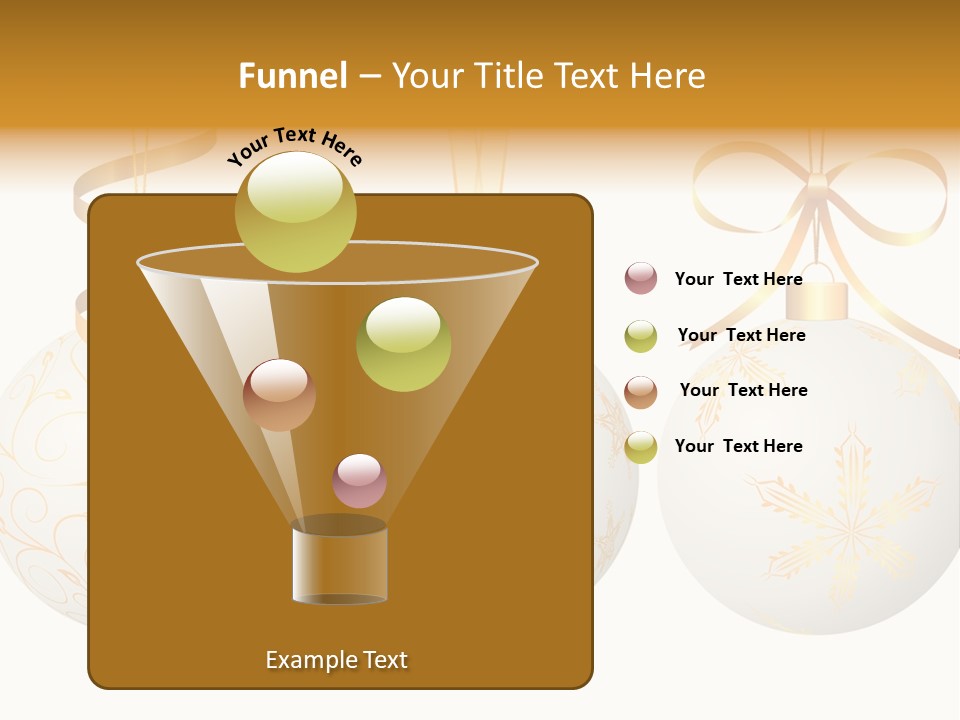 Abstract Festive Isolated PowerPoint Template
