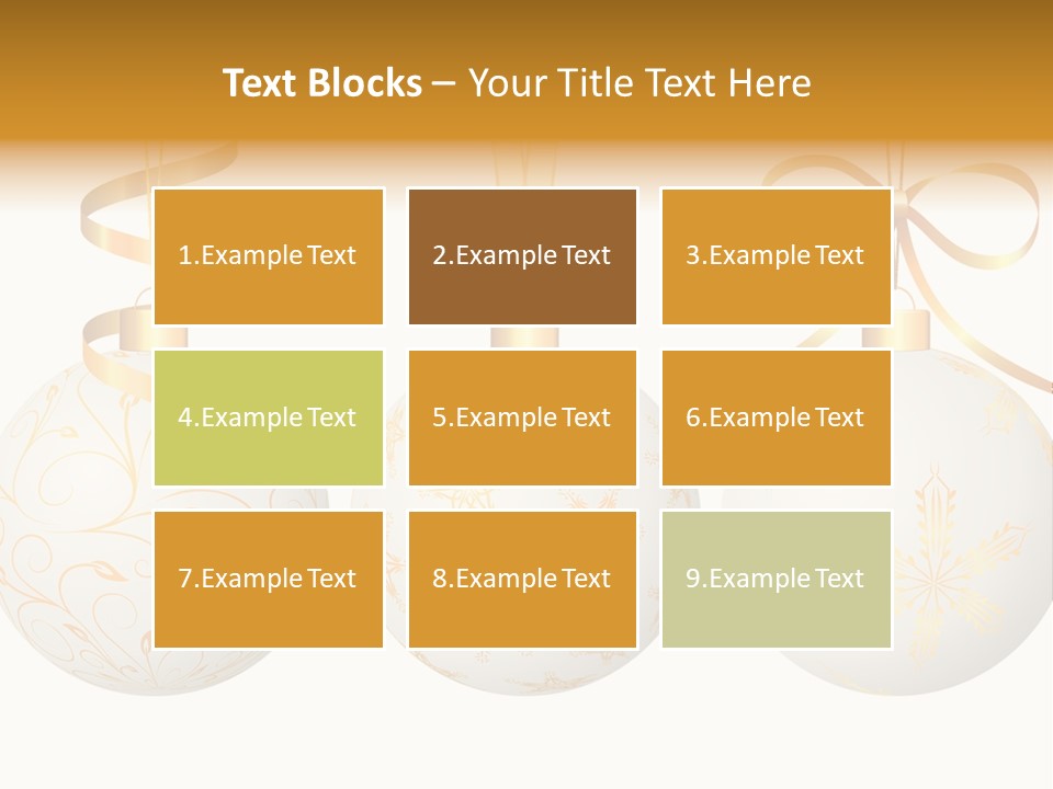 Abstract Festive Isolated PowerPoint Template