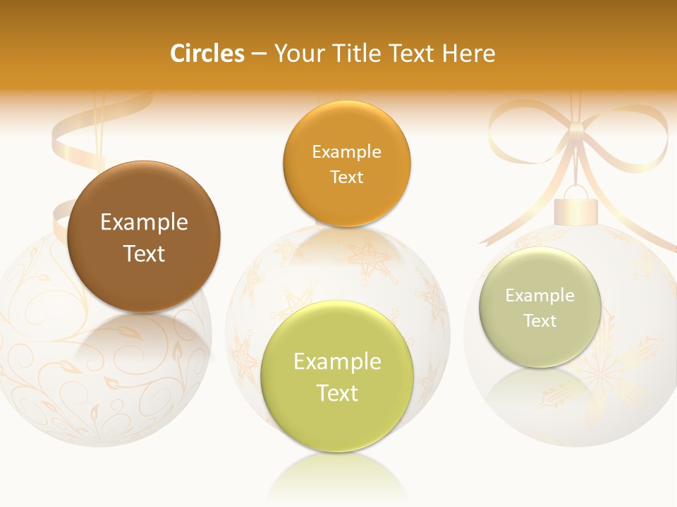 Abstract Festive Isolated PowerPoint Template