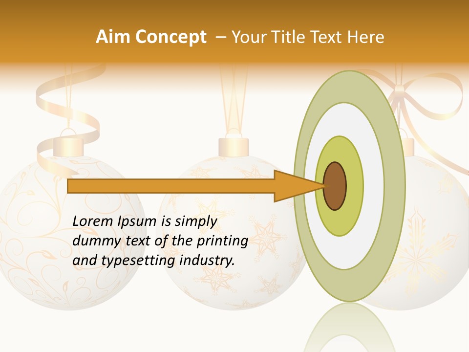 Abstract Festive Isolated PowerPoint Template