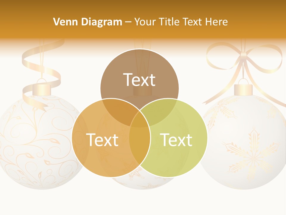 Abstract Festive Isolated PowerPoint Template