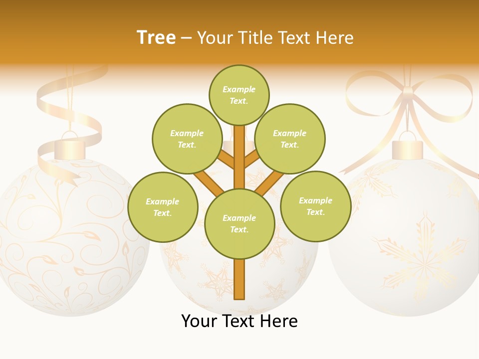 Abstract Festive Isolated PowerPoint Template