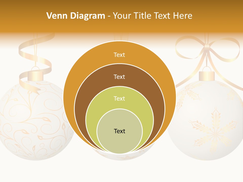 Abstract Festive Isolated PowerPoint Template