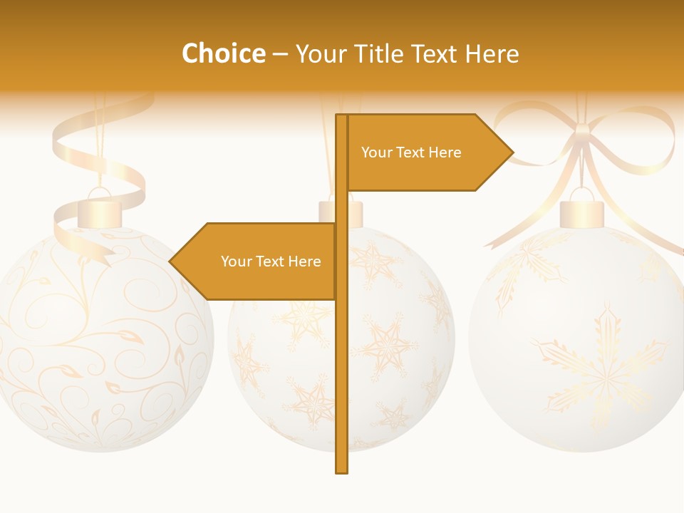 Abstract Festive Isolated PowerPoint Template