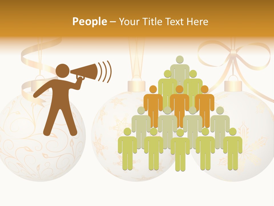 Abstract Festive Isolated PowerPoint Template