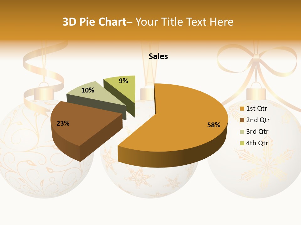 Abstract Festive Isolated PowerPoint Template